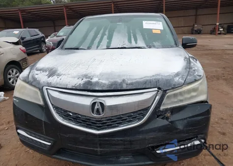 2014 Acura Mdx z USA, uszkodzony, nr VIN 5FRYD3H28EB017117